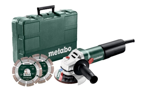 Metabo, Metabo - Winkelschleifer WQ 1100-125 Set, metabo Winkelschleifer »WQ 1100-125«, Originalzubehöre
