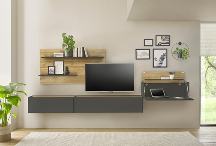 INOSIGN Büromöbel-Set »CiTY/GiRON«, (Set, 4 St.), Home Office