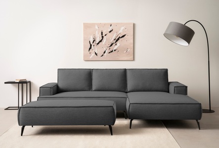 HOME AFFAIRE, andas Sitzgruppe »TVINNU, Polsterecke L-Form, Schlaffunktion, mit Hocker« Set, 2 Stk. tlg. Set, stellbar zum Schlafsofa (Krokodilverbinder), Home affaire Sitzgruppe »TVINNU, Polsterecke L-Form, Schlaffunktion, mit Hocker« Set, 2 Stk. tlg. Set, stellbar zum Schlafsofa (Krokodilverbinder)