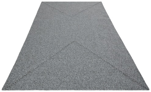 NORTHRUGS Teppich »Trenzado«, rechteckig, Flachgewebe, Hand-Made Look, robust, pflegeleicht
