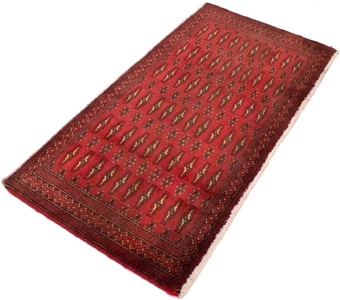MorgenLand, morgenland Wollteppich »Turkaman Teppich handgeknüpft rot«, rechteckig, 8 mm Höhe, morgenland Wollteppich »Turkaman Teppich handgeknüpft rot«, rechteckig, 8 mm Höhe