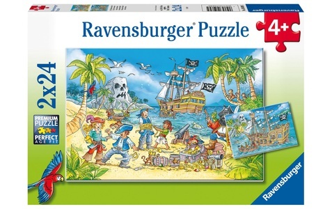 Ravensburger Verlag, Die Abenteuerinsel, Ravensburger Puzzle »AT Piraten«, (24 tlg.)