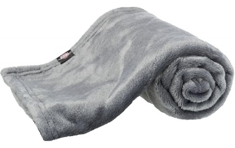 Trixie, Trixie Hundedecke Kimmy XL grau, Trixie Decke Kimmy - L 150 x B 100 cm