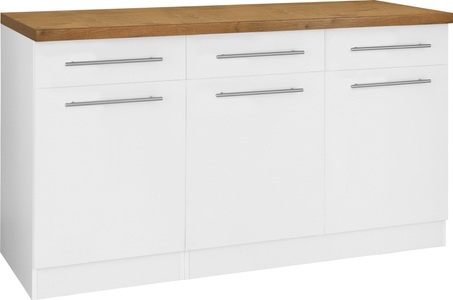 wiho Küchen, wiho Küchen Unterschrank »Unna«, 150 cm breit, wiho Küchen Unterschrank »Unna«, 150 cm breit