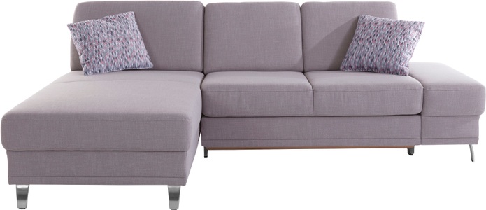 sit&more Ecksofa »Clio V«, wahlweise mit Bettfunktion oder Vorziehsitz und Bettkasten, Inklusive Federkern