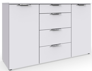 Fresh To Go Kombikommode »Level«, 2-türig, mit 4 Schubladen und soft-close Funktion, 135cm breit