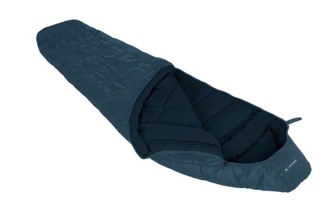 Vaude, Vaude Sioux 1000 synthetische Füllung links Reißverschluss Camping ..., Vaude Sioux 1000 SYN - Schlafsack Baltic Sea linke Öffnung