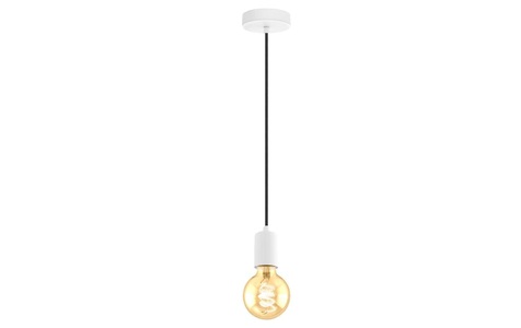 Eglo, EGLO Pendellampe YORTH Weiss, EGLO LED Pendelleuchte »Leuchten Pendelleuchte YORTH«