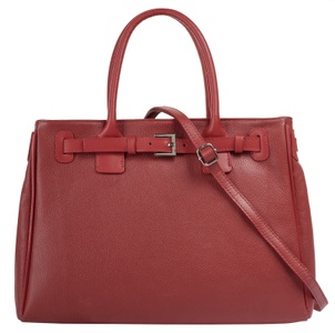 CLUTY, Cluty Henkeltasche, (1 tlg.), echt Leder, Made in Italy, Cluty Henkeltasche, echt Leder, Made in Italy
