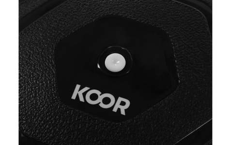 Koor, KOOR Gymnastikball »Gymnastikball 55 cm, Schwarz«, KOOR Gymnastikball »Gymnastikball 55 cm, Schwarz«