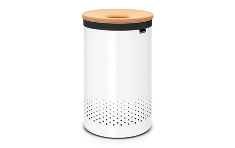BRABANTIA, Brabantia W?schebox Weiss 60 l, Farbe, Brabantia Wäschekorb