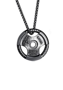 FIRETTI, Firetti Kette mit Anhänger »Racing, Lenkrad«, Firetti Kette mit Anhänger »Schmuck Geschenk Racing, Lenkrad«