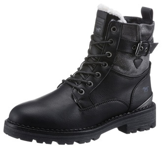 MUSTANG SHOES, Mustang Shoes Winterboots, mit Anziehlasche und Zierschnalle, Mustang Shoes Winterboots, mit Anziehlasche und Zierschnalle