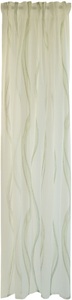 HOMING, HOMING Gardine »Inna«, (1 St.), Streifen, Wellen, modern, transparent, Wohnzimmer, Küche, Kinderzimmer, HOMING Gardine »Inna«, (1 St.), Streifen, Wellen, modern, transparent, Wohnzimmer, Küche, Kinderzimmer