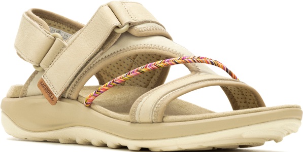 Merrell, Merrell Terran 4 Backstrap Trekkingsandalen hellbraun, Merrell Sandale »TERRAN 4 BACKSTRAP«