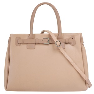 CLUTY, Cluty Henkeltasche, (1 tlg.), echt Leder, Made in Italy, Cluty Henkeltasche, echt Leder, Made in Italy