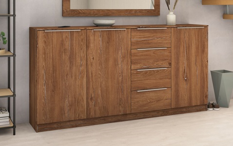 borchardt Möbel Highboard »Oliva«, Breite ca. 200 cm