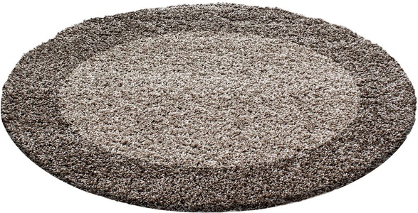 Ayyildiz Teppiche, Ayyildiz Teppiche Hochflor-Teppich »Life Shaggy 1503«, rund, Wohnzimmer, Ayyildiz Teppiche Hochflor-Teppich »Life Shaggy 1503«, rund, 30 mm Höhe, Wohnzimmer