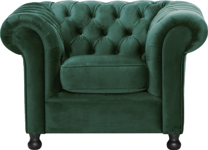 HOME AFFAIRE, Home affaire Sessel »Chesterfield Home«, mit edler Knopfheftung und typischen Armlehnen, Home affaire Sessel »Chesterfield Home«, mit edler Knopfheftung und typischen Armlehnen
