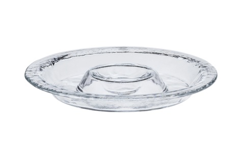 HERGISWIL, HERGISWIL - Dipschalen-Set Snack - transparent - Glas - 5cm, Glasi Hergiswil Servierplatte »Glasi Hergiswil Servierplatte Trans«