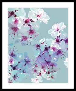 QUEENCE, queence Bild »Nadine«, Blumen, Blumen, gerahmt, queence Bild »Nadine«, Blumen, Blumen, gerahmt
