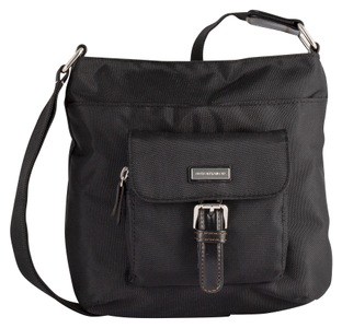 Tom Tailor, TOM TAILOR Hobo »RINA Hobo bag«, im handlichen Design, TOM TAILOR Hobo »Rina«, aus leichtgewichtigem Nylon und aufwändig gewebten Gurtband