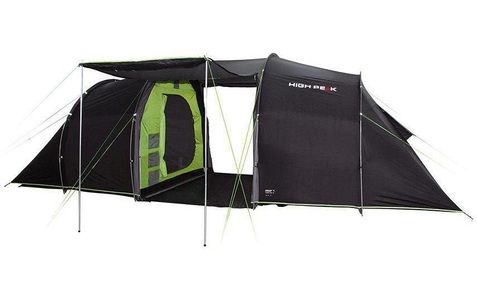 HIGH PEAK, High Peak Tunnelzelt »Tauris 6«, 6 Personen (Set, mit Transporttasche), 