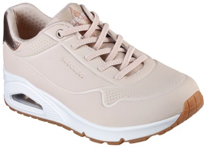 Skechers, Skechers Uno Shimmer Away Damen Sneaker Creme, 