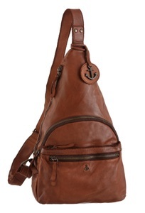 Harbour 2nd, HARBOUR 2nd Cityrucksack »Merlin«, aus hochwertigem Leder, HARBOUR 2nd Cityrucksack »Merlin« Umhängetasche Freizeitrucksack
