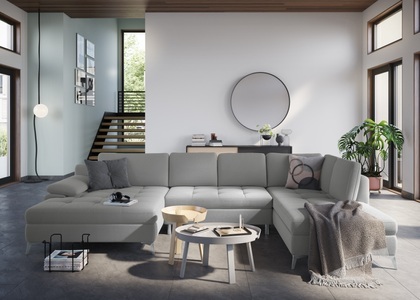 sit&more Wohnlandschaft, mit Mega-Recamiere, wahlweise mit Bettfunktion und Bettkasten
