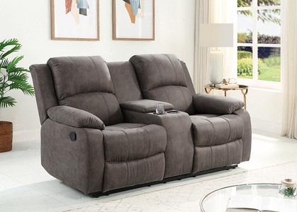 ATLANTIC HOME COLLECTION, ATLANTIC home collection 2-Sitzer, mit Relaxfunktion, Federkern und Getränkehalter, ATLANTIC home collection 2-Sitzer »Cicero«, mit Relaxfunktion, Federkern und Getränkehalter