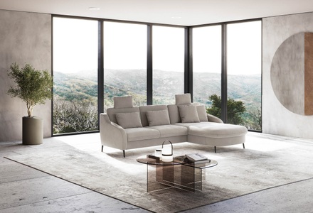 sit&more Ecksofa »Soul L-Form«, wahlweise mit Bettfunktion und Bettkasten oder Schubkasten