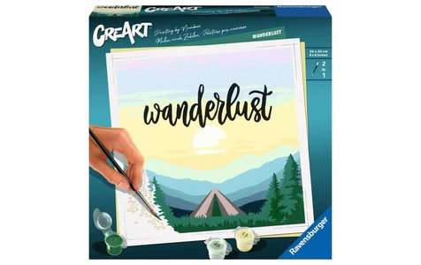 BLUEBELLGRAY, bluebellgray Malen nach Zahlen, Ravensburger Malen nach Zahlen »MnZ Trend Wanderlust«