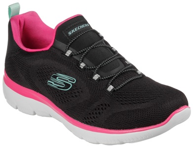Skechers, Skechers Slip-On Sneaker »SUMMITS PERFECT VIEWS«, für Maschinenwäsche geeignet, Skechers Summit Schlupfschuh für Damen schwarz
