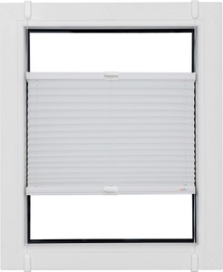 SUNLINES, sunlines Plissee »Budget Crepe«, Lichtschutz, ohne Bohren, verspannt, Klemmfix, glatt, sunlines Plissee »Budget Crepe«, Lichtschutz, ohne Bohren, verspannt, Klemmfix, glatt
