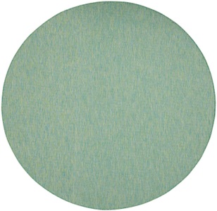 Nourison, Nourison Teppich »Positano«, rund, 5 mm Höhe, In- und Outdoor geeignet, Wohnzimmer, 