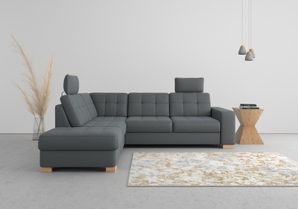 sit&more Ecksofa, wahlweise mit Bettfunktion und Bettkasten