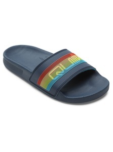 QUIKSILVER, Quiksilver Rivi Wordmark Slide Youth-35 35, Quiksilver Sandale »Rivi Wordmark«