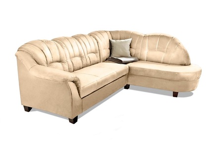 HOME AFFAIRE, Home affaire Ecksofa »Budapest«, wahlweise mit Bettfunktion, mit Recamiere oder Ottomane, 