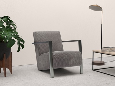 PLACES OF STYLE, Places of Style Sessel »Gale«, mit Komfortschaum, 