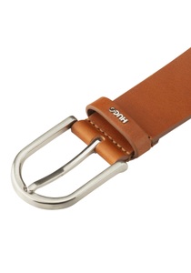 HUGO, HUGO Ledergürtel »Zoey Belt 3,5cm«, HUGO Ledergürtel »Zoey Belt 3,5cm«, mit kontrastfarbener Boss-Prägung am Verschluss