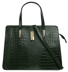 CLUTY, Cluty Henkeltasche, (1 tlg.), echt Leder, Made in Italy, Cluty Henkeltasche, echt Leder, Made in Italy