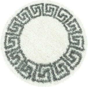 Ayyildiz Teppiche, Ayyildiz Teppiche Hochflor-Teppich »HERA 3301«, rund, 50 mm Höhe, Ayyildiz Teppiche Hochflor-Teppich »HERA 3301«, rund, 50 mm Höhe