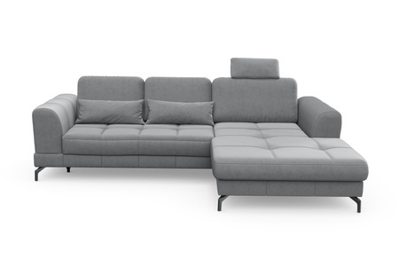 sit&more Ecksofa »Bendigo V«, inklusive Sitztiefenverstellung, Bodenfreiheit 12 cm, wahlweise in 2 unterschiedlichen Fussfarben
