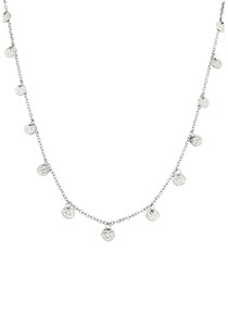 Purelei, Purelei Kette mit Anhänger »Schmuck Geschenk, Malihini, runder Strukturanhänger, Necklace-Malihini«, Purelei Kette mit Anhänger »Schmuck Geschenk Malihini, runder Strukturanhänger, Necklace-Malihini«