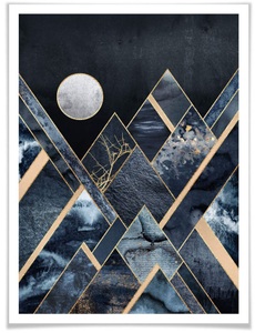 Wall-Art, Wall-Art Poster »Nachthimmel«, Himmel, (1 St.), Wall-Art Poster »Nachthimmel«, Himmel, (1 St.), Poster ohne Bilderrahmen