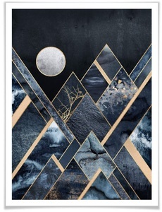 Wall-Art, Wall-Art Poster »Nachthimmel«, Himmel, (1 St.), Wall-Art Poster »Nachthimmel«, Himmel, (1 St.), Poster ohne Bilderrahmen
