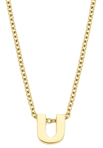 AMOR, Amor Kette mit Anhänger »Buchstabe A-Z, 2026731«, 