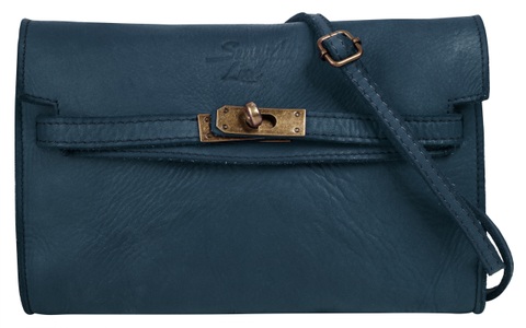 SAMANTHA LOOK, Samantha Look Umhängetasche, echt Leder, Made in Italy, Samantha Look Umhängetasche, echt Leder, Made in Italy