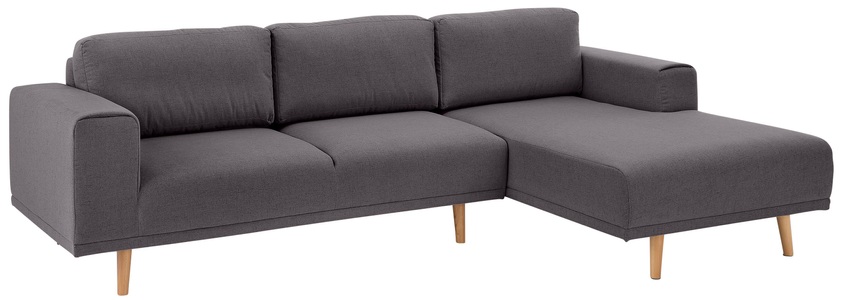 HOME AFFAIRE, Home affaire Ecksofa »Lasse«, im scandinavischen Stil mit Holzfüssen
